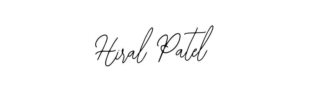 Make a beautiful signature design for name Hiral Patel. Use this online signature maker to create a handwritten signature for free. Hiral Patel signature style 12 images and pictures png