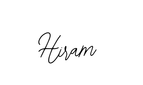 You should practise on your own different ways (Bearetta-2O07w) to write your name (Hiram) in signature. don't let someone else do it for you. Hiram signature style 12 images and pictures png