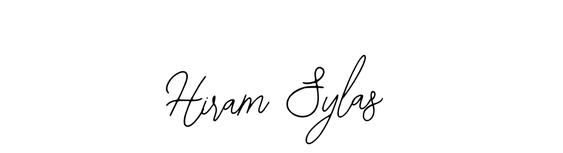 How to make Hiram Sylas signature? Bearetta-2O07w is a professional autograph style. Create handwritten signature for Hiram Sylas name. Hiram Sylas signature style 12 images and pictures png