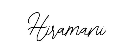 Bearetta-2O07w is a professional signature style that is perfect for those who want to add a touch of class to their signature. Get Hiramani name fancy signature for free. Hiramani signature style 12 images and pictures png