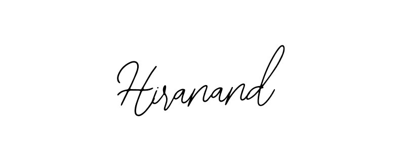 Create a beautiful signature design for name Hiranand. With this signature (Bearetta-2O07w) fonts, you can make a handwritten signature for free. Hiranand signature style 12 images and pictures png
