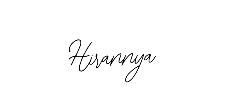 How to make Hirannya signature? Bearetta-2O07w is a professional autograph style. Create handwritten signature for Hirannya name. Hirannya signature style 12 images and pictures png