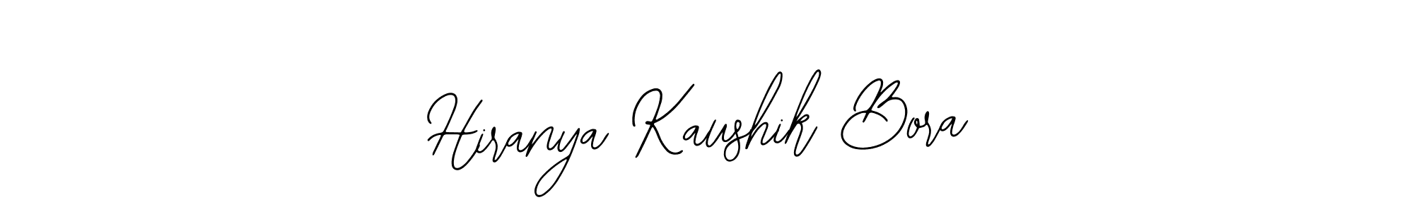 Similarly Bearetta-2O07w is the best handwritten signature design. Signature creator online .You can use it as an online autograph creator for name Hiranya Kaushik Bora. Hiranya Kaushik Bora signature style 12 images and pictures png