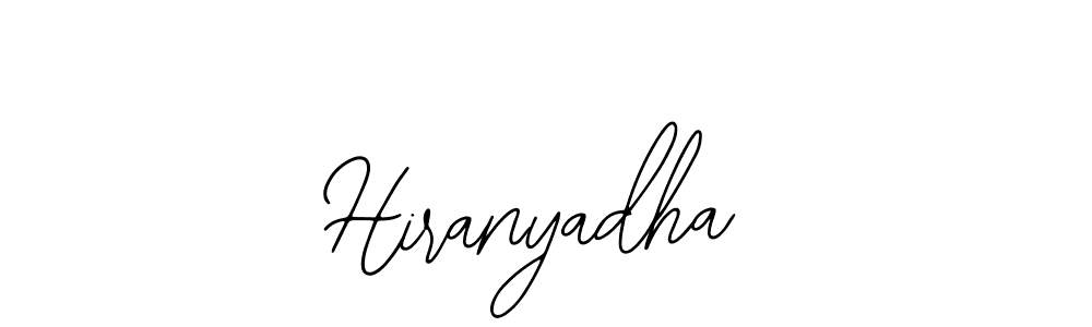 Make a beautiful signature design for name Hiranyadha. With this signature (Bearetta-2O07w) style, you can create a handwritten signature for free. Hiranyadha signature style 12 images and pictures png