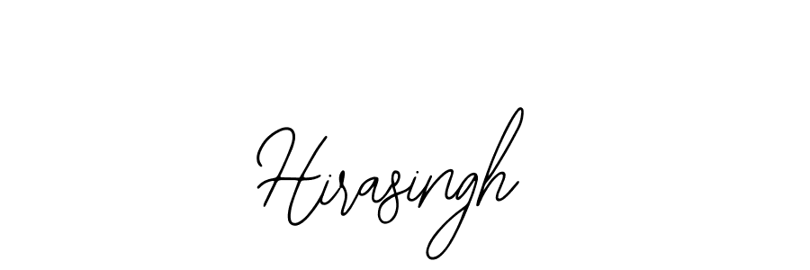 Bearetta-2O07w is a professional signature style that is perfect for those who want to add a touch of class to their signature. It is also a great choice for those who want to make their signature more unique. Get Hirasingh name to fancy signature for free. Hirasingh signature style 12 images and pictures png