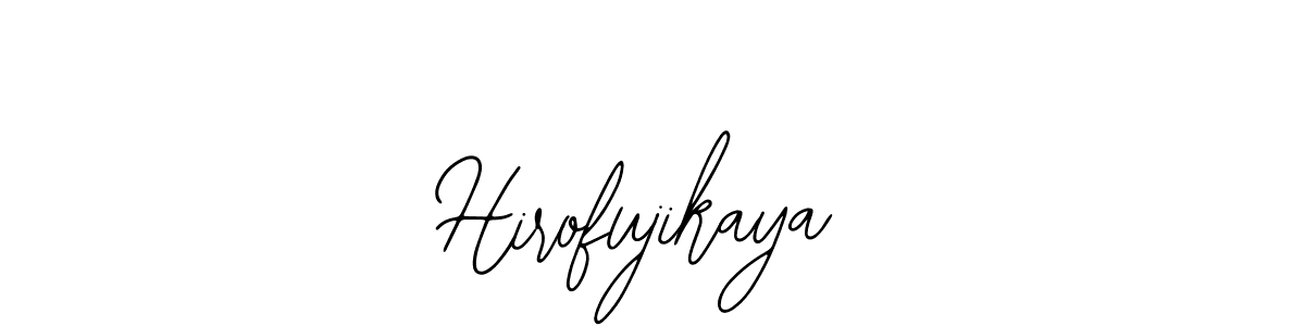 Hirofujikaya stylish signature style. Best Handwritten Sign (Bearetta-2O07w) for my name. Handwritten Signature Collection Ideas for my name Hirofujikaya. Hirofujikaya signature style 12 images and pictures png