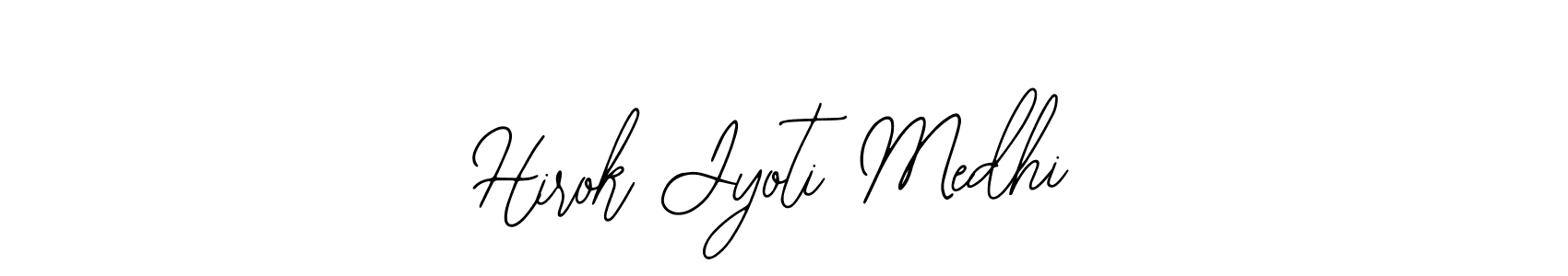 How to make Hirok Jyoti Medhi signature? Bearetta-2O07w is a professional autograph style. Create handwritten signature for Hirok Jyoti Medhi name. Hirok Jyoti Medhi signature style 12 images and pictures png
