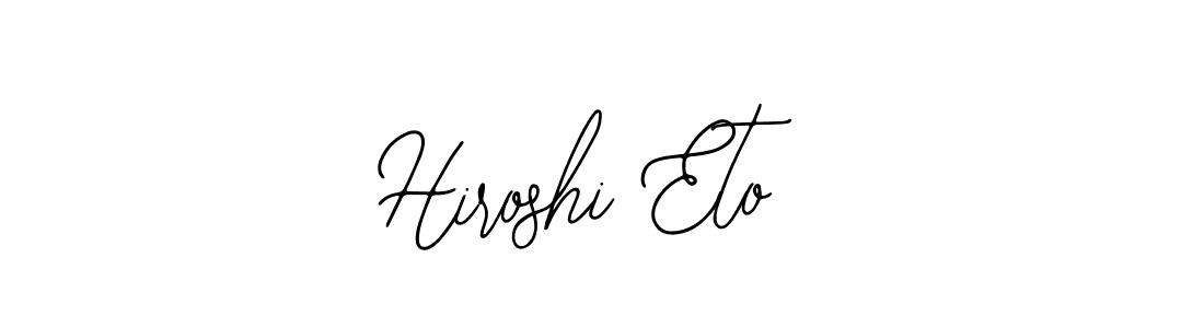 You can use this online signature creator to create a handwritten signature for the name Hiroshi Eto. This is the best online autograph maker. Hiroshi Eto signature style 12 images and pictures png