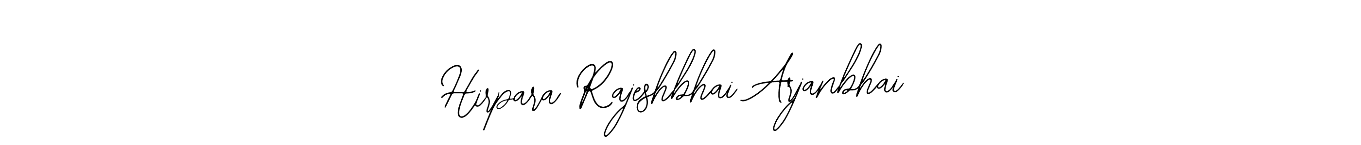 Make a short Hirpara Rajeshbhai Arjanbhai signature style. Manage your documents anywhere anytime using Bearetta-2O07w. Create and add eSignatures, submit forms, share and send files easily. Hirpara Rajeshbhai Arjanbhai signature style 12 images and pictures png