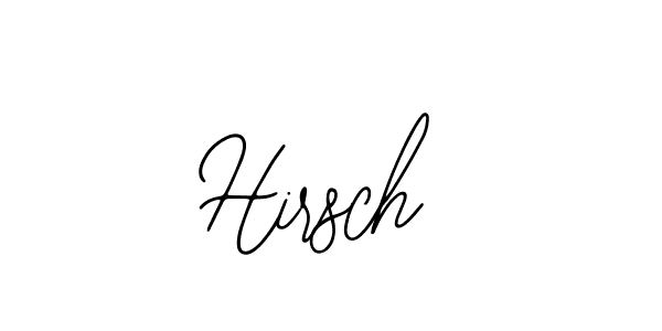 Use a signature maker to create a handwritten signature online. With this signature software, you can design (Bearetta-2O07w) your own signature for name Hirsch. Hirsch signature style 12 images and pictures png