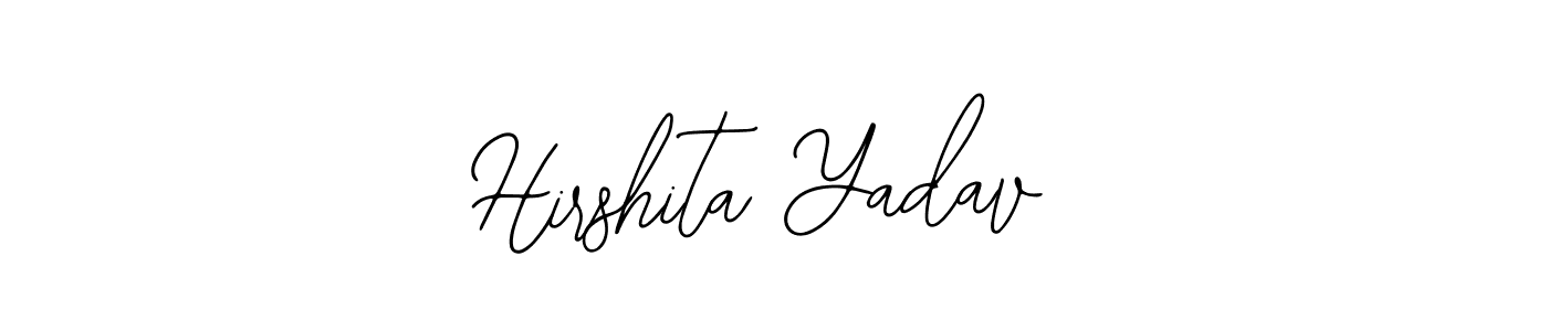 You can use this online signature creator to create a handwritten signature for the name Hirshita Yadav. This is the best online autograph maker. Hirshita Yadav signature style 12 images and pictures png