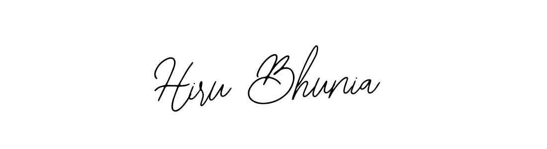You should practise on your own different ways (Bearetta-2O07w) to write your name (Hiru Bhunia) in signature. don't let someone else do it for you. Hiru Bhunia signature style 12 images and pictures png