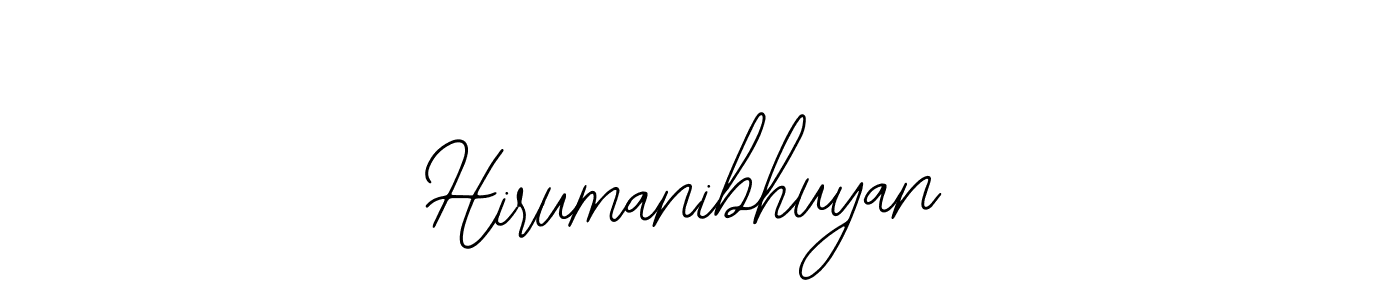 Create a beautiful signature design for name Hirumanibhuyan. With this signature (Bearetta-2O07w) fonts, you can make a handwritten signature for free. Hirumanibhuyan signature style 12 images and pictures png