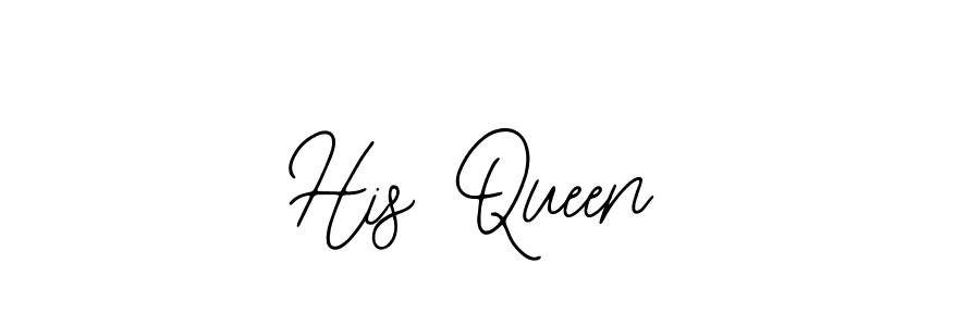 Use a signature maker to create a handwritten signature online. With this signature software, you can design (Bearetta-2O07w) your own signature for name His Queen. His Queen signature style 12 images and pictures png