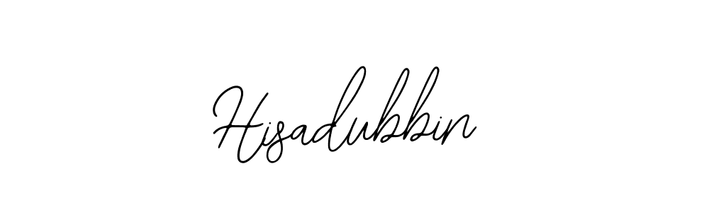 Bearetta-2O07w is a professional signature style that is perfect for those who want to add a touch of class to their signature. It is also a great choice for those who want to make their signature more unique. Get Hisadubbin name to fancy signature for free. Hisadubbin signature style 12 images and pictures png