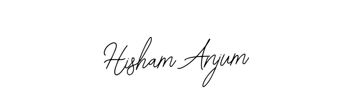 The best way (Bearetta-2O07w) to make a short signature is to pick only two or three words in your name. The name Hisham Anjum include a total of six letters. For converting this name. Hisham Anjum signature style 12 images and pictures png