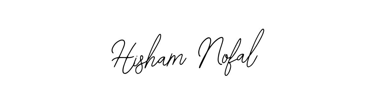 Similarly Bearetta-2O07w is the best handwritten signature design. Signature creator online .You can use it as an online autograph creator for name Hisham Nofal. Hisham Nofal signature style 12 images and pictures png