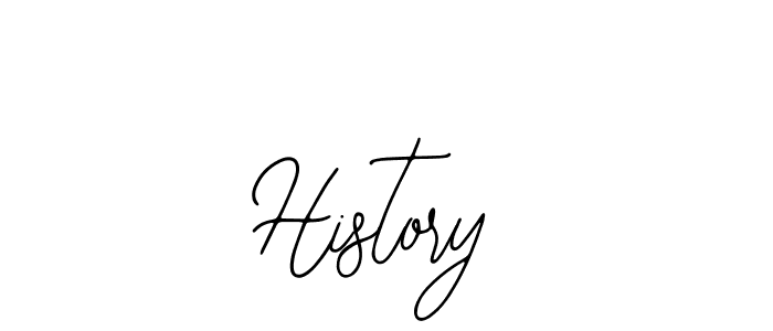 Also You can easily find your signature by using the search form. We will create History name handwritten signature images for you free of cost using Bearetta-2O07w sign style. History signature style 12 images and pictures png