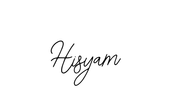 Hisyam stylish signature style. Best Handwritten Sign (Bearetta-2O07w) for my name. Handwritten Signature Collection Ideas for my name Hisyam. Hisyam signature style 12 images and pictures png