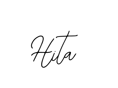 How to make Hita signature? Bearetta-2O07w is a professional autograph style. Create handwritten signature for Hita name. Hita signature style 12 images and pictures png