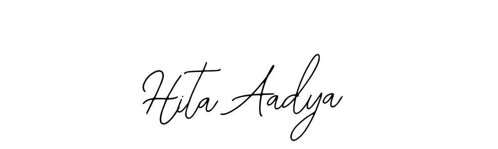 You can use this online signature creator to create a handwritten signature for the name Hita Aadya. This is the best online autograph maker. Hita Aadya signature style 12 images and pictures png