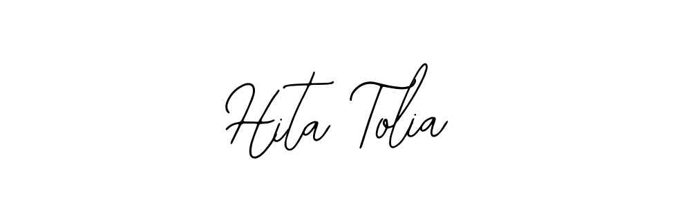 How to Draw Hita Tolia signature style? Bearetta-2O07w is a latest design signature styles for name Hita Tolia. Hita Tolia signature style 12 images and pictures png