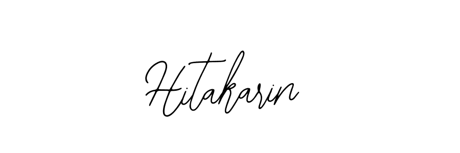 Make a beautiful signature design for name Hitakarin. Use this online signature maker to create a handwritten signature for free. Hitakarin signature style 12 images and pictures png