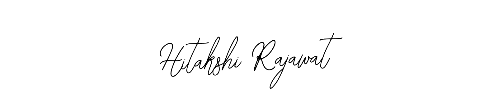 Create a beautiful signature design for name Hitakshi Rajawat. With this signature (Bearetta-2O07w) fonts, you can make a handwritten signature for free. Hitakshi Rajawat signature style 12 images and pictures png