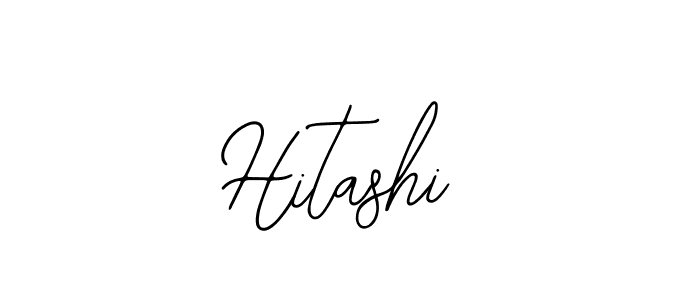 How to make Hitashi name signature. Use Bearetta-2O07w style for creating short signs online. This is the latest handwritten sign. Hitashi signature style 12 images and pictures png