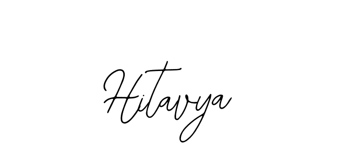 You can use this online signature creator to create a handwritten signature for the name Hitavya. This is the best online autograph maker. Hitavya signature style 12 images and pictures png
