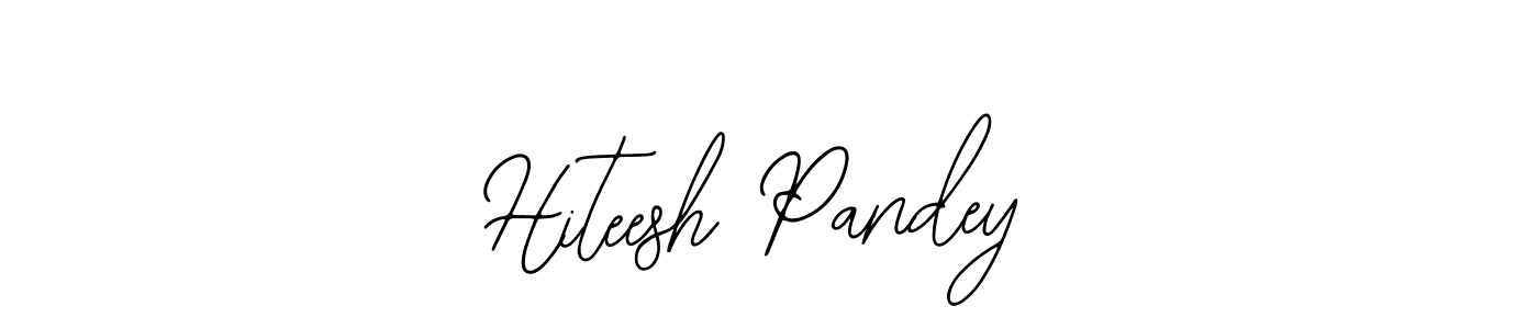 You can use this online signature creator to create a handwritten signature for the name Hiteesh Pandey. This is the best online autograph maker. Hiteesh Pandey signature style 12 images and pictures png