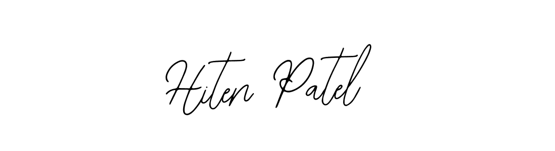 How to make Hiten Patel signature? Bearetta-2O07w is a professional autograph style. Create handwritten signature for Hiten Patel name. Hiten Patel signature style 12 images and pictures png