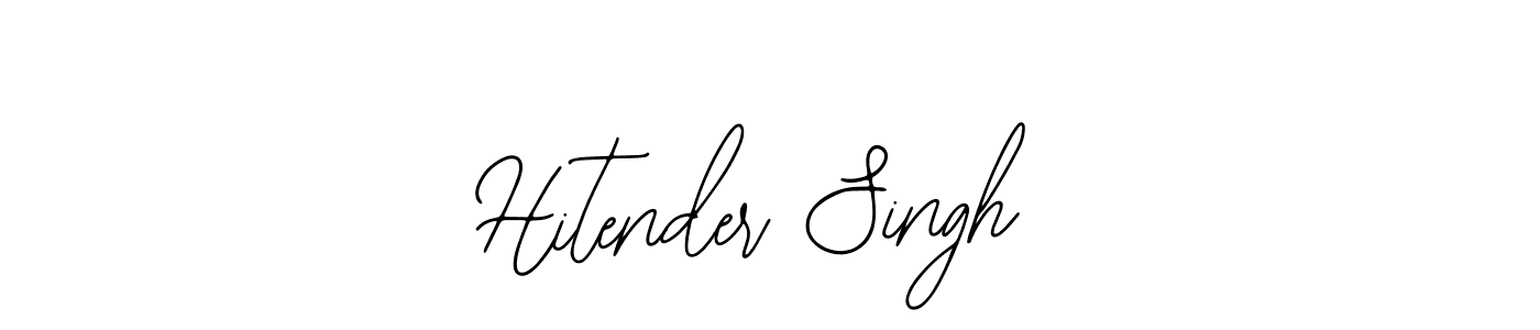 Make a beautiful signature design for name Hitender Singh. With this signature (Bearetta-2O07w) style, you can create a handwritten signature for free. Hitender Singh signature style 12 images and pictures png