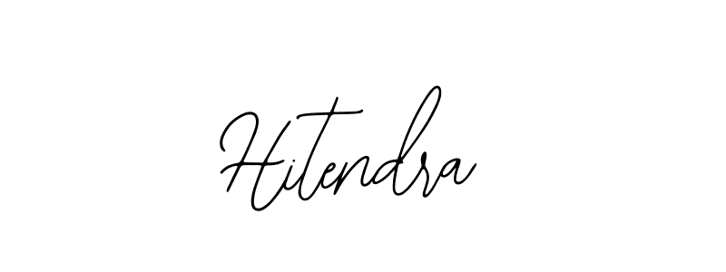 Also You can easily find your signature by using the search form. We will create Hitendra name handwritten signature images for you free of cost using Bearetta-2O07w sign style. Hitendra signature style 12 images and pictures png