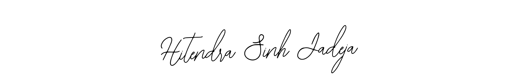Hitendra Sinh Jadeja stylish signature style. Best Handwritten Sign (Bearetta-2O07w) for my name. Handwritten Signature Collection Ideas for my name Hitendra Sinh Jadeja. Hitendra Sinh Jadeja signature style 12 images and pictures png