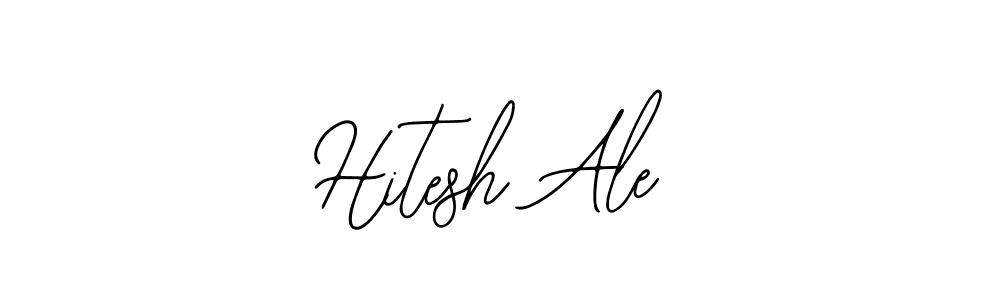 Also You can easily find your signature by using the search form. We will create Hitesh Ale name handwritten signature images for you free of cost using Bearetta-2O07w sign style. Hitesh Ale signature style 12 images and pictures png