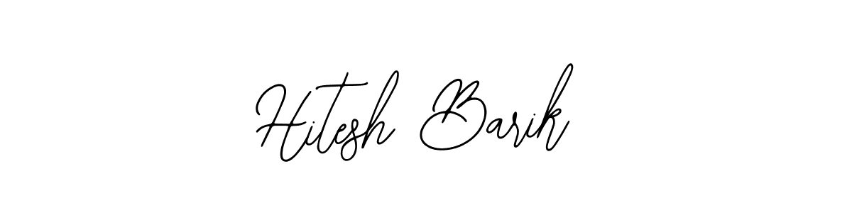 Create a beautiful signature design for name Hitesh Barik. With this signature (Bearetta-2O07w) fonts, you can make a handwritten signature for free. Hitesh Barik signature style 12 images and pictures png