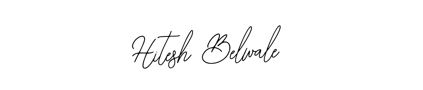 Design your own signature with our free online signature maker. With this signature software, you can create a handwritten (Bearetta-2O07w) signature for name Hitesh Belwale. Hitesh Belwale signature style 12 images and pictures png