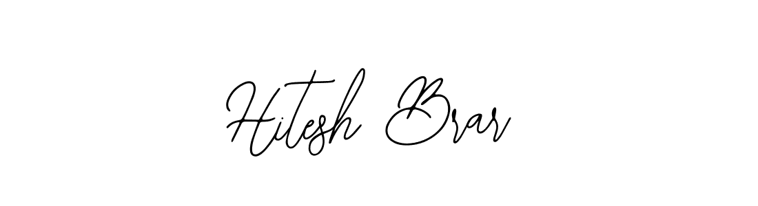 Use a signature maker to create a handwritten signature online. With this signature software, you can design (Bearetta-2O07w) your own signature for name Hitesh Brar. Hitesh Brar signature style 12 images and pictures png