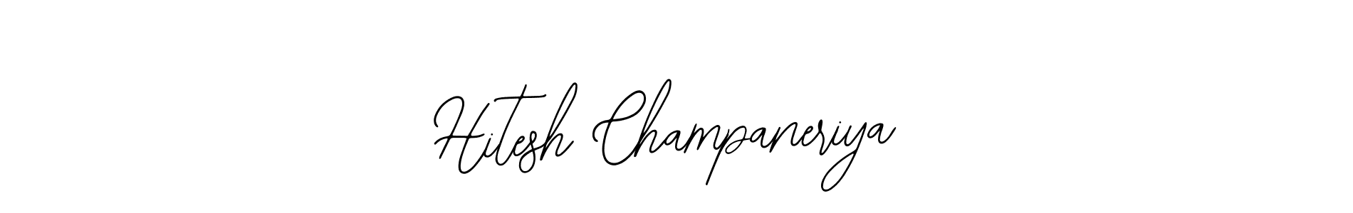 Make a beautiful signature design for name Hitesh Champaneriya. Use this online signature maker to create a handwritten signature for free. Hitesh Champaneriya signature style 12 images and pictures png