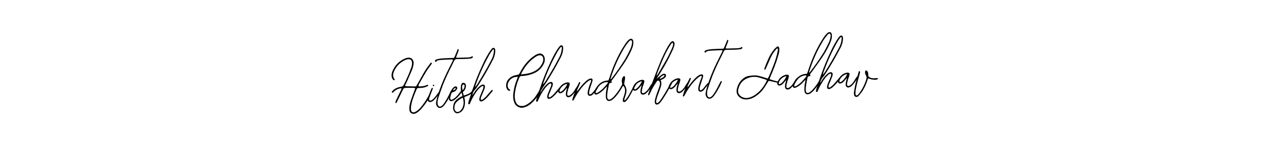 if you are searching for the best signature style for your name Hitesh Chandrakant Jadhav. so please give up your signature search. here we have designed multiple signature styles  using Bearetta-2O07w. Hitesh Chandrakant Jadhav signature style 12 images and pictures png