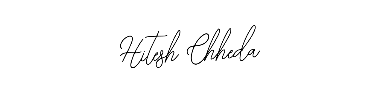 Create a beautiful signature design for name Hitesh Chheda. With this signature (Bearetta-2O07w) fonts, you can make a handwritten signature for free. Hitesh Chheda signature style 12 images and pictures png