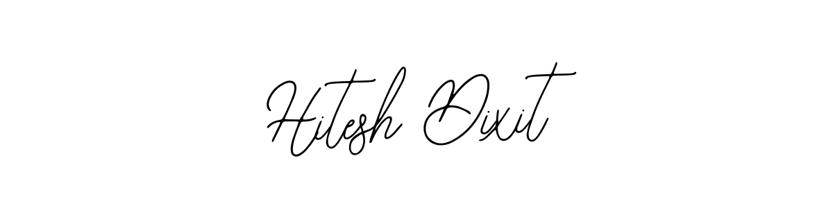 How to make Hitesh Dixit name signature. Use Bearetta-2O07w style for creating short signs online. This is the latest handwritten sign. Hitesh Dixit signature style 12 images and pictures png