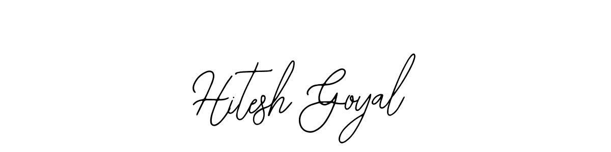 Make a beautiful signature design for name Hitesh Goyal. Use this online signature maker to create a handwritten signature for free. Hitesh Goyal signature style 12 images and pictures png