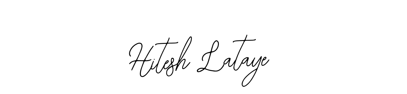 Make a beautiful signature design for name Hitesh Lataye. With this signature (Bearetta-2O07w) style, you can create a handwritten signature for free. Hitesh Lataye signature style 12 images and pictures png