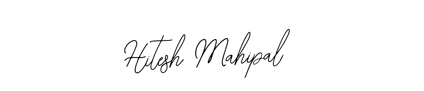 Make a beautiful signature design for name Hitesh Mahipal. Use this online signature maker to create a handwritten signature for free. Hitesh Mahipal signature style 12 images and pictures png