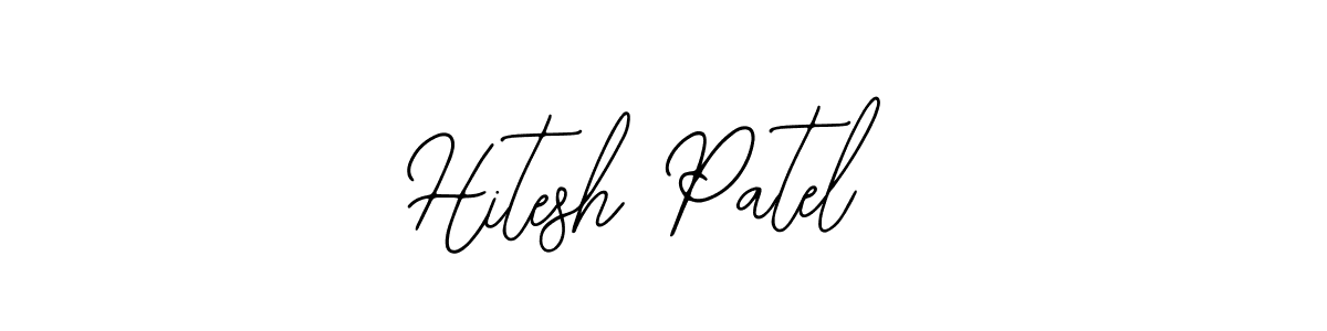 Make a beautiful signature design for name Hitesh Patel. Use this online signature maker to create a handwritten signature for free. Hitesh Patel signature style 12 images and pictures png