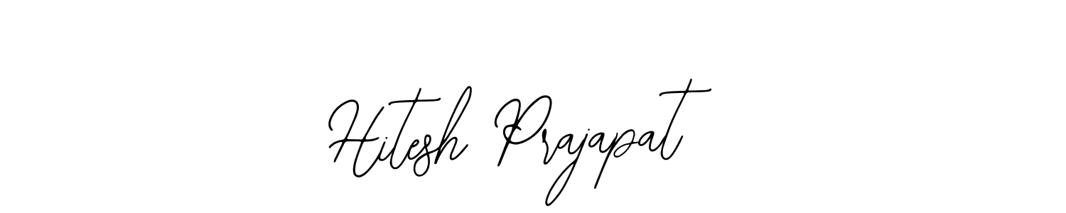 It looks lik you need a new signature style for name Hitesh Prajapat. Design unique handwritten (Bearetta-2O07w) signature with our free signature maker in just a few clicks. Hitesh Prajapat signature style 12 images and pictures png