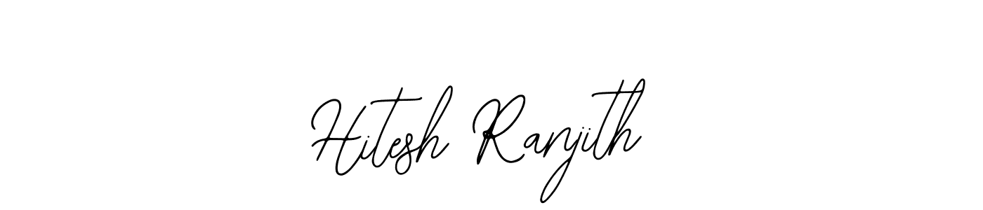 Here are the top 10 professional signature styles for the name Hitesh Ranjith. These are the best autograph styles you can use for your name. Hitesh Ranjith signature style 12 images and pictures png