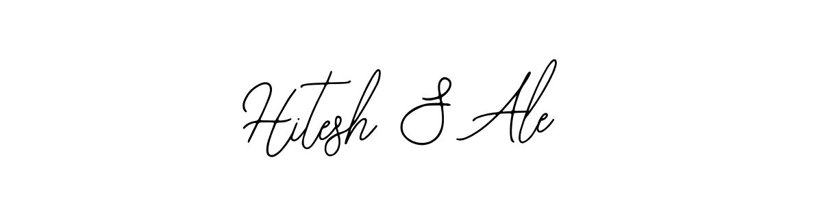 How to make Hitesh S Ale signature? Bearetta-2O07w is a professional autograph style. Create handwritten signature for Hitesh S Ale name. Hitesh S Ale signature style 12 images and pictures png